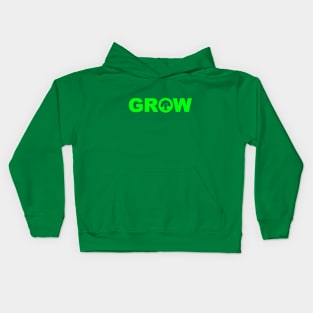 Green TShirt Kids Hoodie